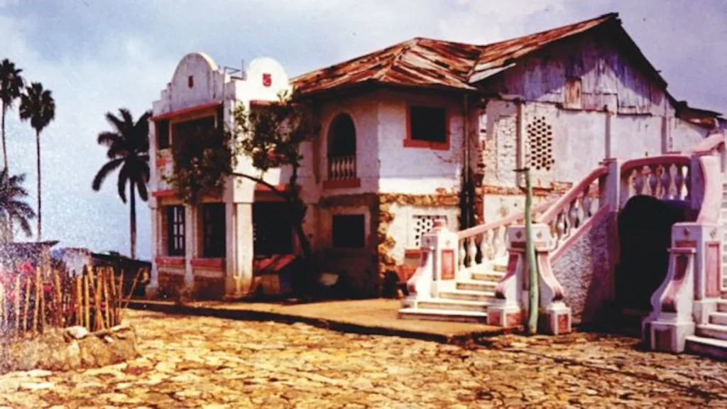 Hotel abandonado, campo de concentración segunda guerra mundial, Fusagasugá Colombia